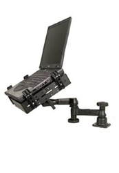 Universal Horizontal Laptop Mount with Dual Swing Arms