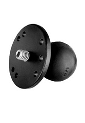 2.5 Inch Diameter Base with 1.5 Inch Rubber Ball and 3/8