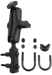 Brake/Clutch Assembly Mount or U-Bolt Handlebar Mount with Standard Sized Arm & RAP-B-366U 1 Inch Ball with 1/4