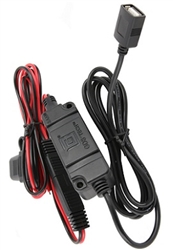 RAM USB Type A Hardwire Charger for Motorcycles