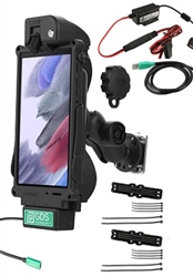 RAM GDS Tough-Dock LOCKING Vehicle Bundle for Samsung Tab A7 Lite 8.7