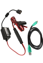 RAM GDS Modular 10-30V Hardwire Charger with Type-C Cable