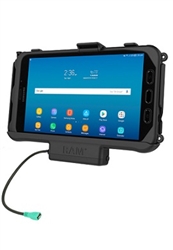 RAM Skin Powered Cradle for Samsung Tab Active2 and Tab Active3