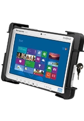 RAM LOCKING Cradle for Panasonic Toughpad FZ-G1 (Fits WITHOUT Case Only)