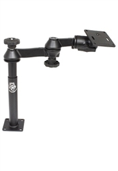 8  Inch Male and 9 Inch Female Tele-Pole with Articulating Arm RAM-2461U VESA Plate