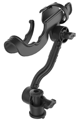 RAM-ROD 2000 Fishing Rod Holder with Extension Arm & RAM Track-Node Base (T-Bolt Dimensions: .48