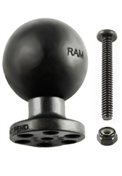 RAM Stack-N-Stow Topside Base with 1.5 Inch Diameter Ball