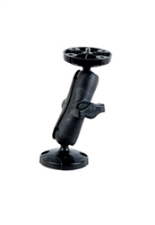 COMPOSITE 2.5 Inch Round Base with Standard Sized Length Arm and 2.5 Inch Dia. Plate with 1/4"-20 Male Camera Stud