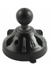 200 Bulk Back RAP-B-224-2U 2.75 Inch Diameter Suction Cup Base with Twist Lock and 1 Inch Diameter Ball