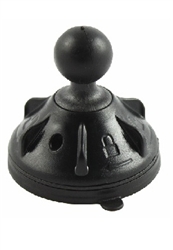 Suction Cup 2.75 Inch Diameter Base with Twist Lock and 1 Inch Diameter Ball