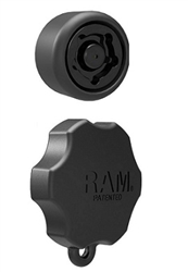 RAM 5 Star Pin-Lock Security Knob and Key Knob for 1.5 Inch Diameter 