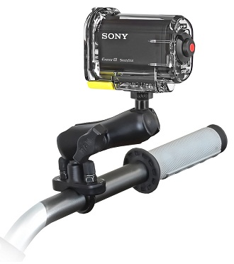 action camera handlebar mount