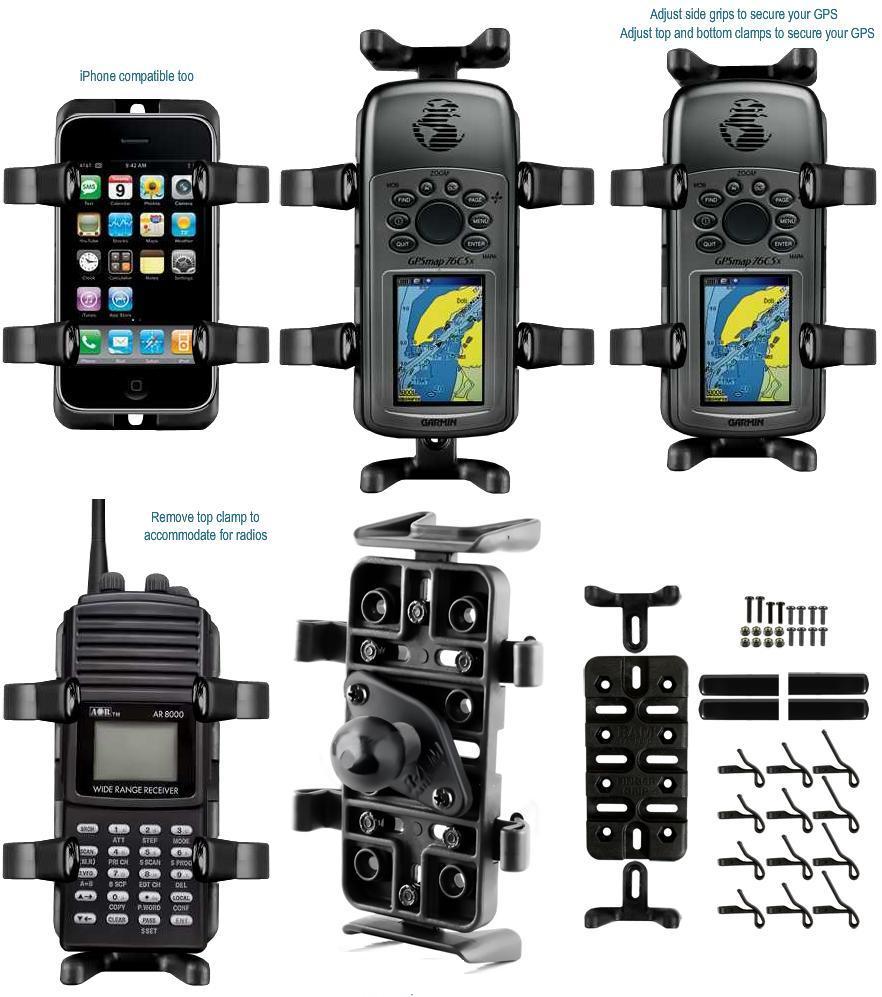 RAM Mount Apple iPhone Mounts for Auto, Motorcycles, Aviation, Marine & More